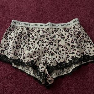 Victoria’s Secret Cheetah Print Sleep Shorts